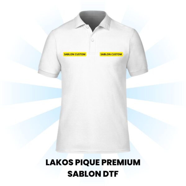 Kaos Polo Lakos Pique Pendek