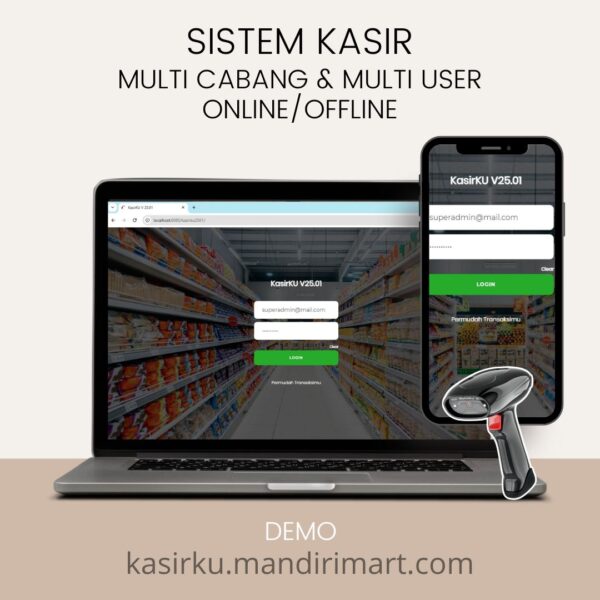 Sistem Kasir Multi Cabang Multi User KasirKU